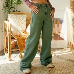 Urban Outfitters High & Wide Jeans Size 24 NWOT